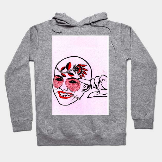 Think About it Hoodie by FUN ART